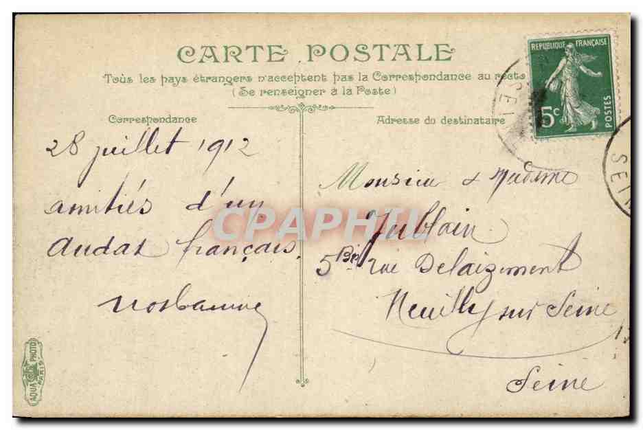 Dieppe - Arques la rataille - Le chateau et la vallee - CPA  — Verso