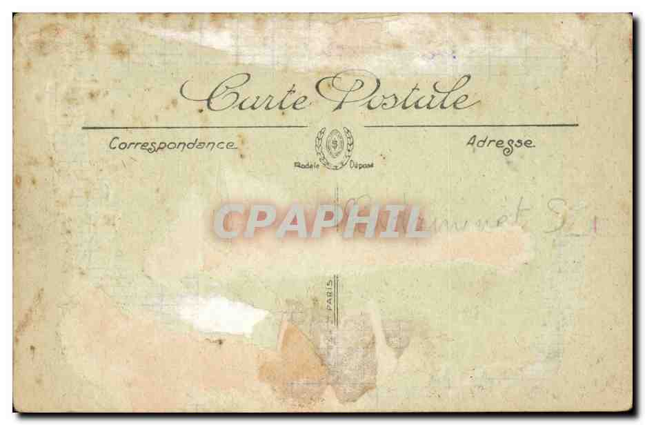 Auxerre - Vue Generale prise du Pont du Chemin de Fer - CPA  — Back