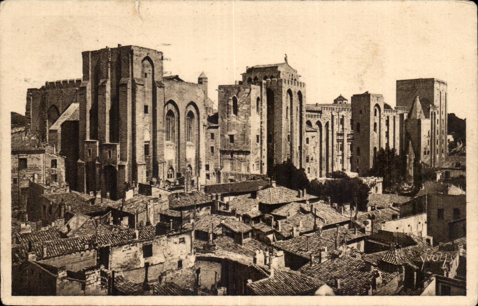 Avignon - Le Palais des Papes - CPA 