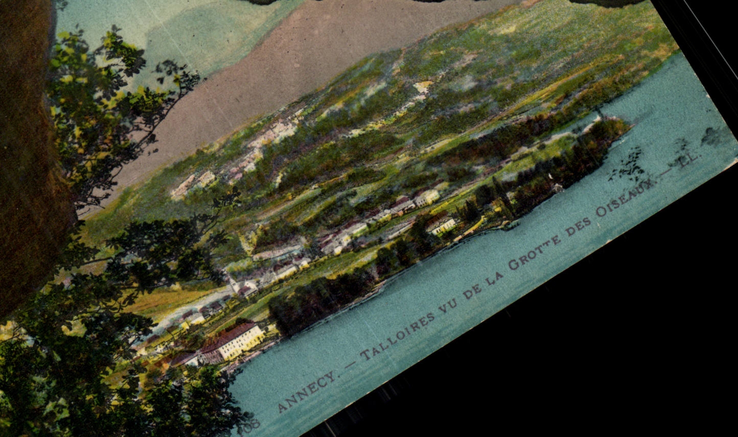 Annecy — Talloires vu de la Grotte des Oiseaux — PL. 108