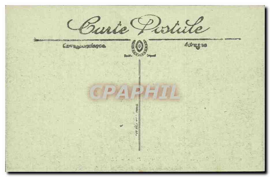 Angouleme - Vue prise du Rempart Desaix - CPA  — Rückseite