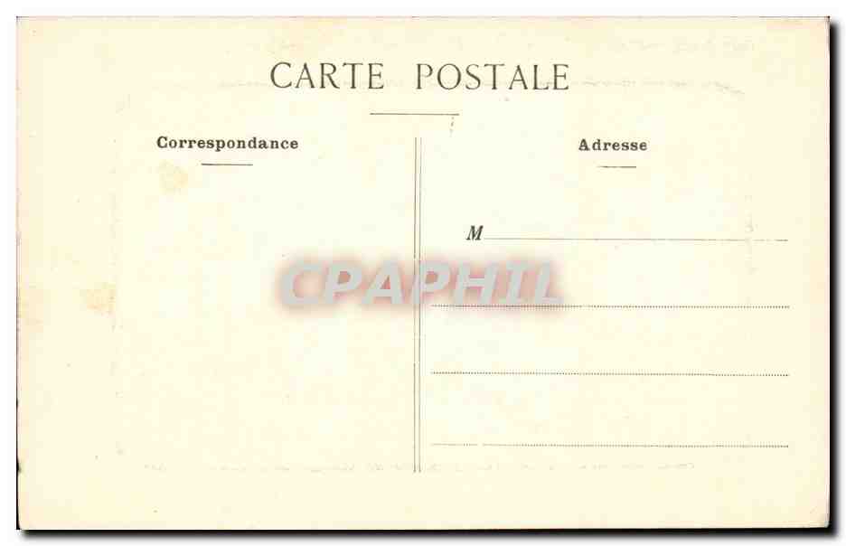 Anduze - parc des Cordeliers - la Mare - CPA  — Rückseite