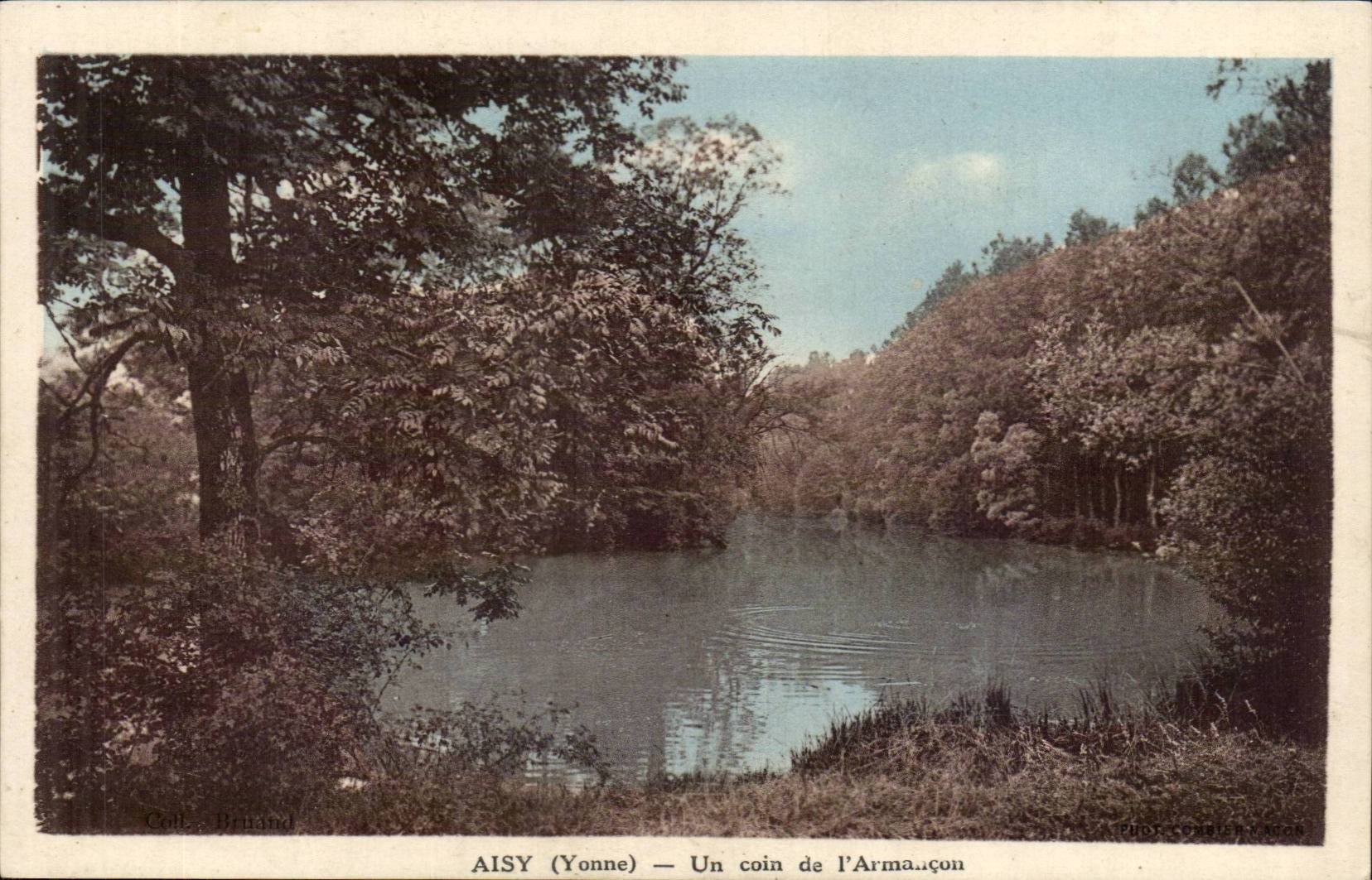 Aisy (Yonne) — Un coin de l'Armaçon — Phot. Brinhand