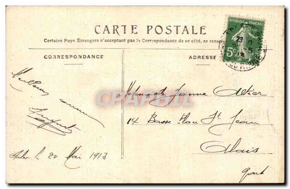 Arles — Le Palais Constantin — Goll A.B. — Verso