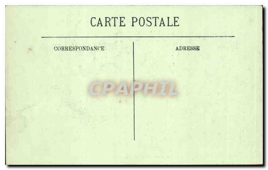 Alpes Mancelles CPA St leonard des Bois — Rückseite