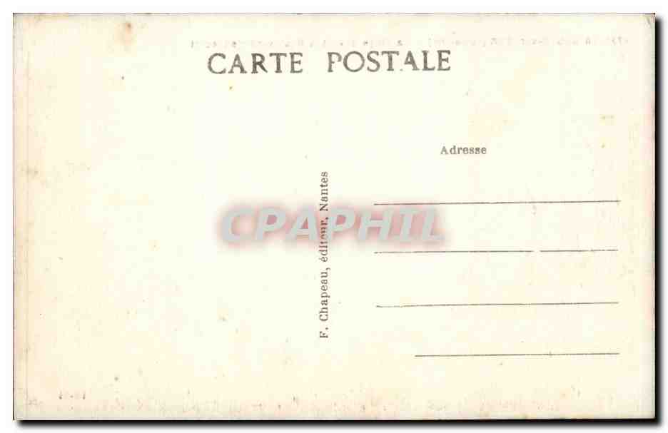 La Baule sur Mer CPA la plage devant le boulevard Hennecart (ane donkey mule) — Back