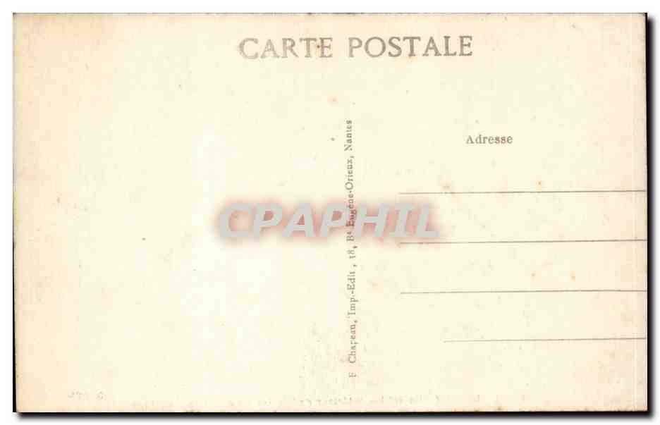 Le CRoisic CPA Interieur de l'eglise Notre DAme de Pitie — Rückseite