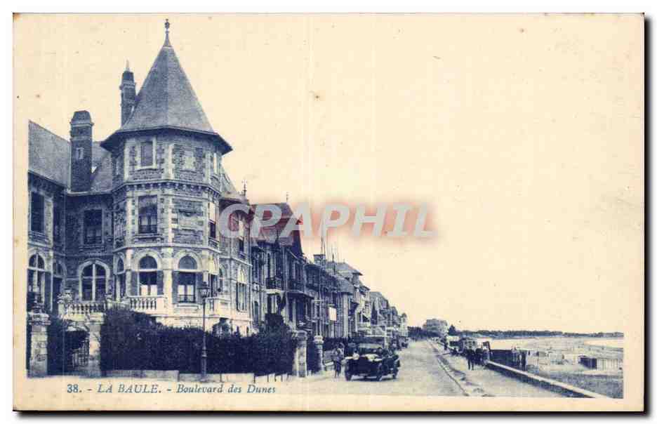 La Baule CPA Boulevard des Dunes