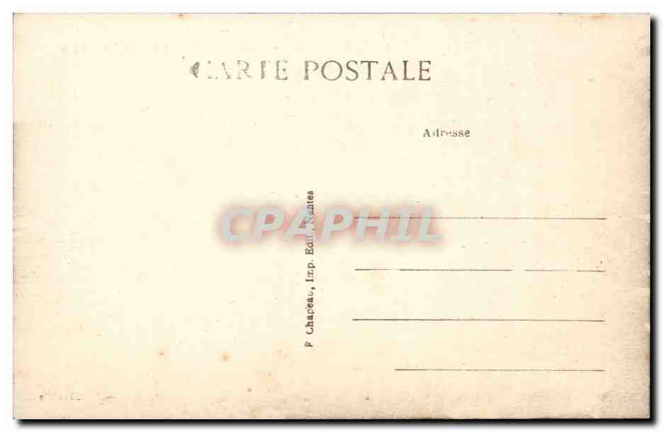 Le CRoisic CPA La grande cote Effet de vague — Rückseite