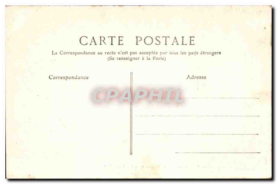 Cervieres CPA Ancienne ville Vue generale et chapelle Saint Roch — Rückseite