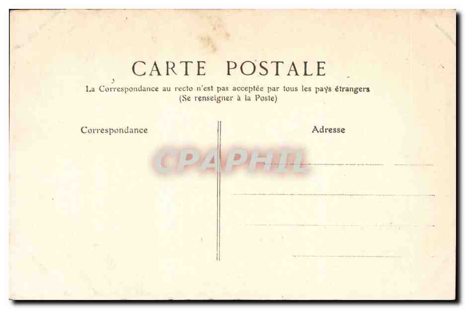 Cervieres CPA La ville et le chateau sous la feodalite — Rückseite
