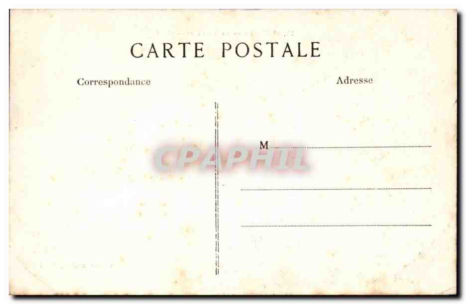 Vernon CPA Le vieux pont et les tourelles — Rückseite