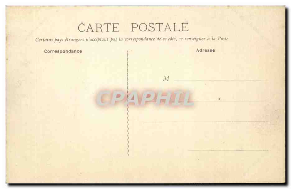 Gaillon CPA Portail du chateau du cardinal d'Amboise transporte aux Beaux Arts — Rückseite