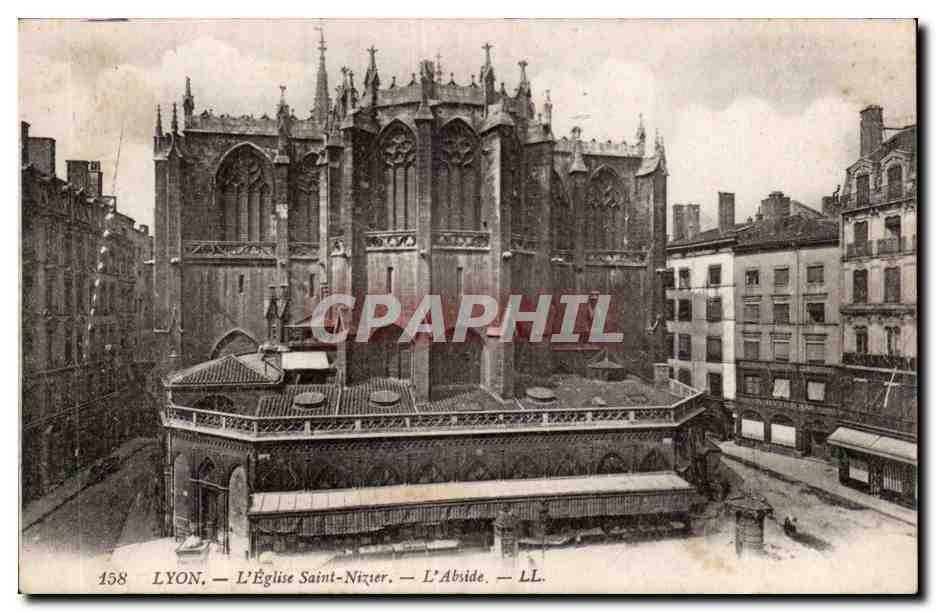 Lyon — L'Église Saint-Nizier — L'Abside — LL. — n° 158