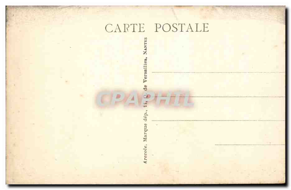 La Baule CPA Parc des Dryades — Rückseite