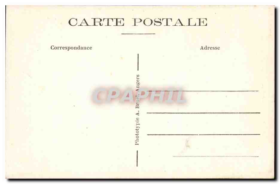 La Baule sur Mer CPA L'avenue Pavle — Back