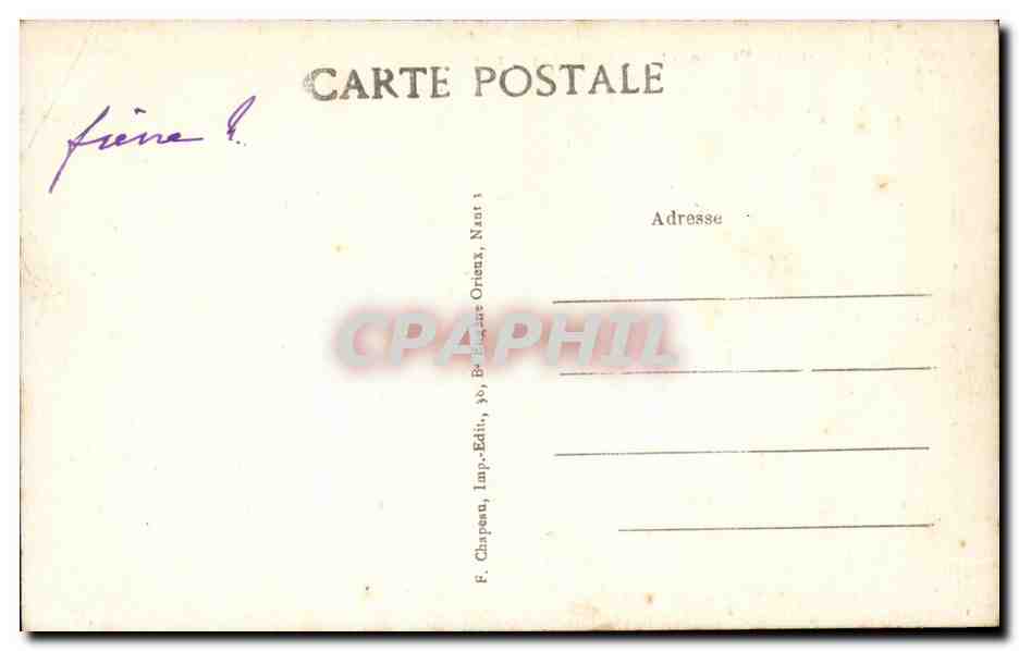 La Baule sur Mer CPA L'hotel royal pris de la mer — Rückseite