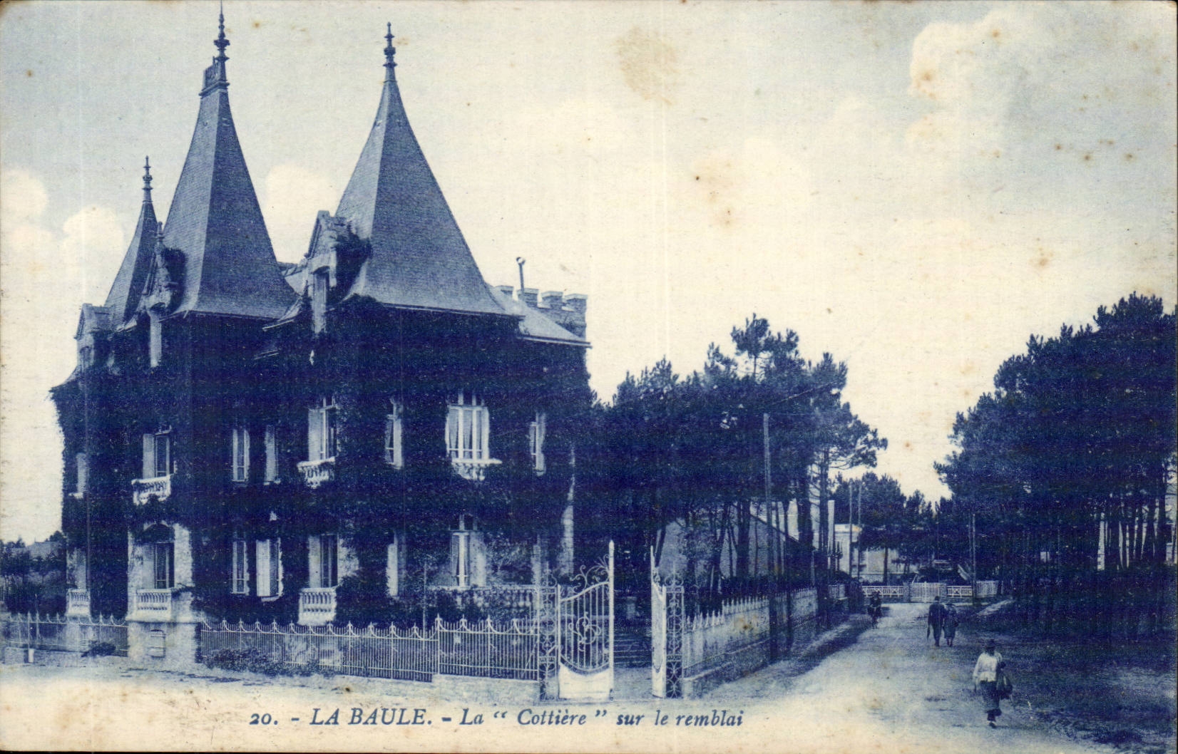 La Baule sur Mer CPA La Cottiere sur le remblai