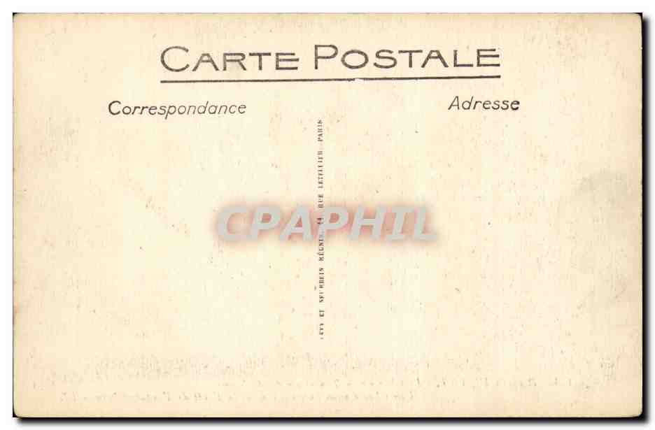 Rambouillet CPA Le chateau TApisserie des Gobelins — Verso