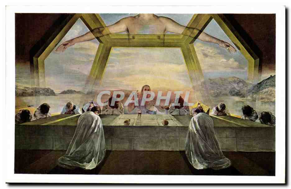 National Gallery of art Washington The SAcrament of the last supper by SAlvador DAli 