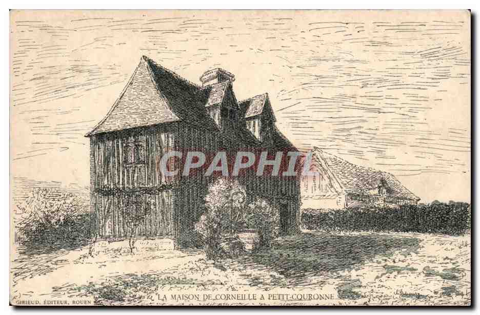 CPA La maison de Corneille a Petit Couronne