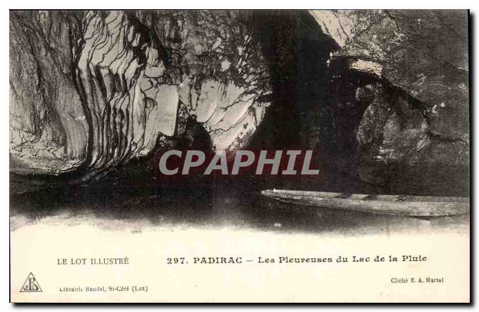 Padirac CPA Les pleureuses du lac de la pluie