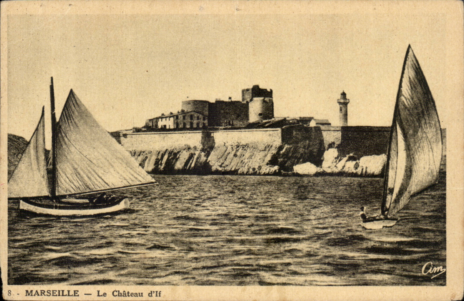 Marseille CPA Le chateau d'if