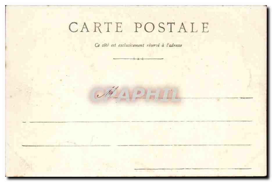 Bourbonne les Bains CPA Place des Bains Etablissement thermal — Rückseite