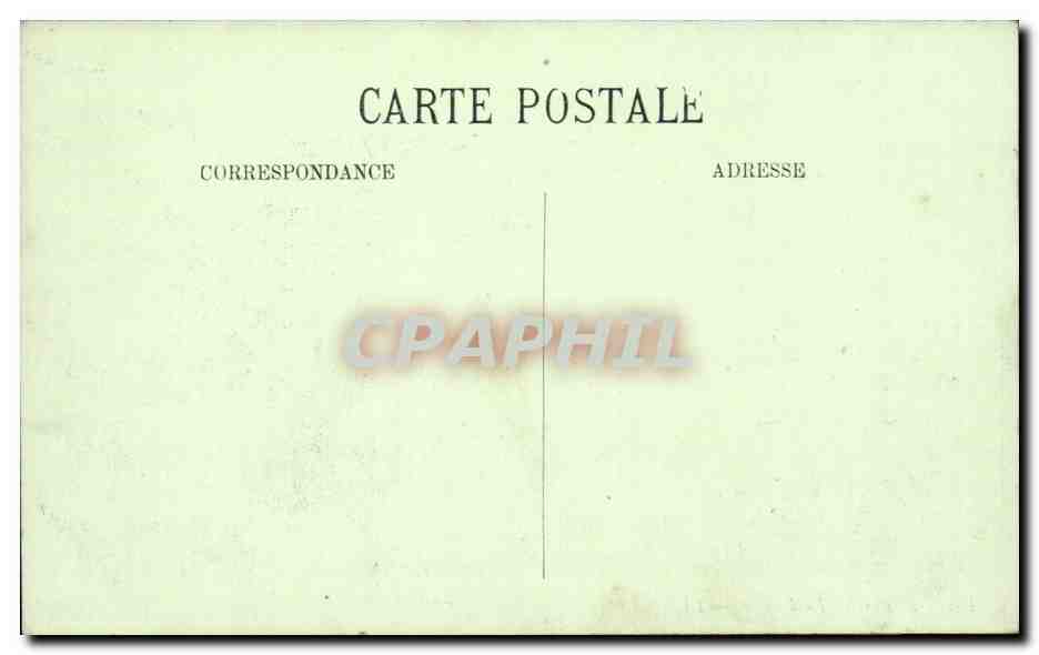 Mers CPA La falaise — Verso