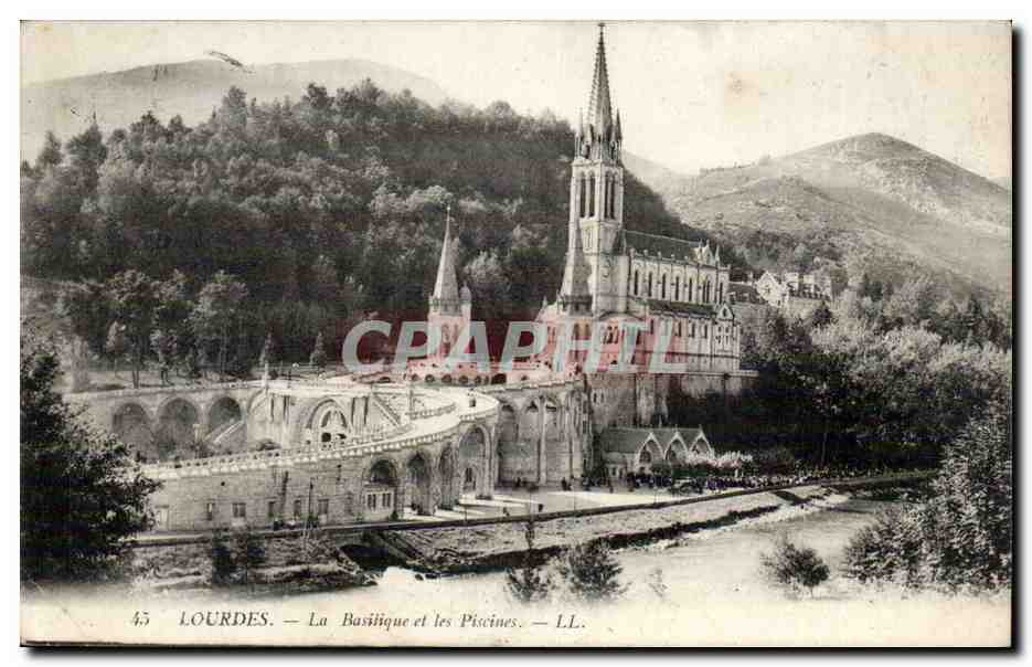 Lourdes CPA LA basiliquet et les piscines