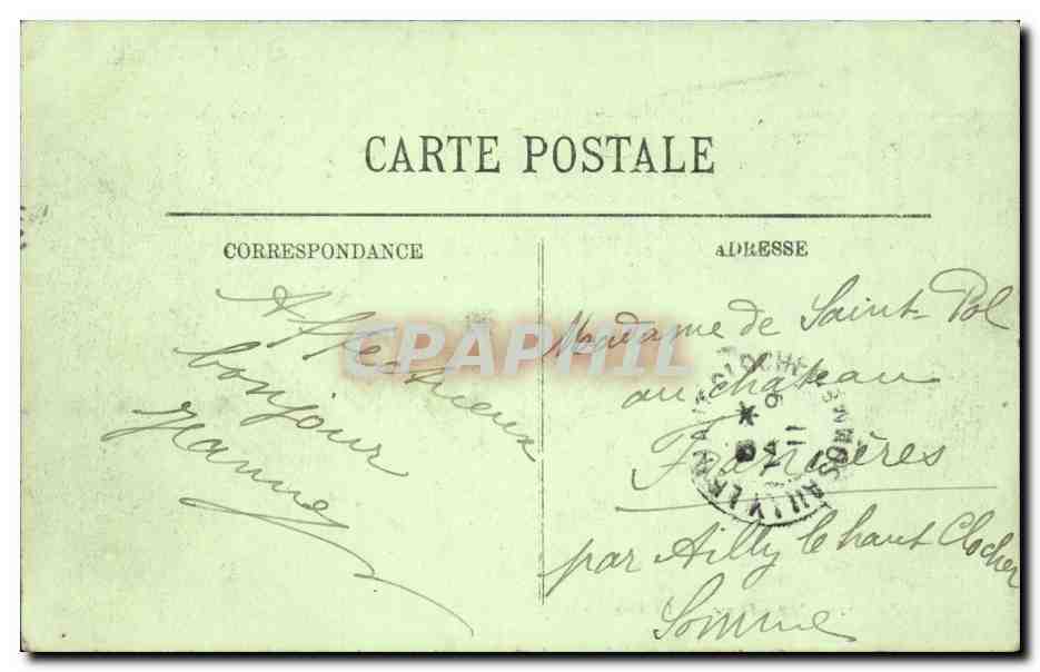 Paris CPA Notre DAme La SAchristie — Rückseite