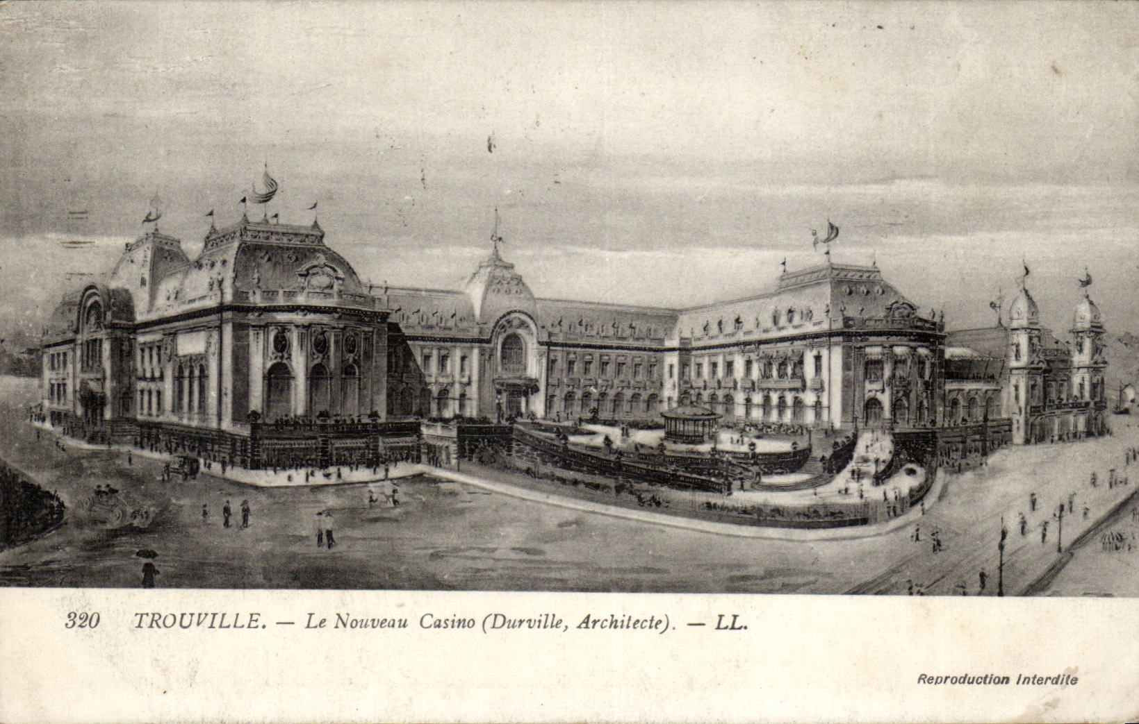 Trouville — Le Nouveau Casino (Durville, Architecte) — LL.