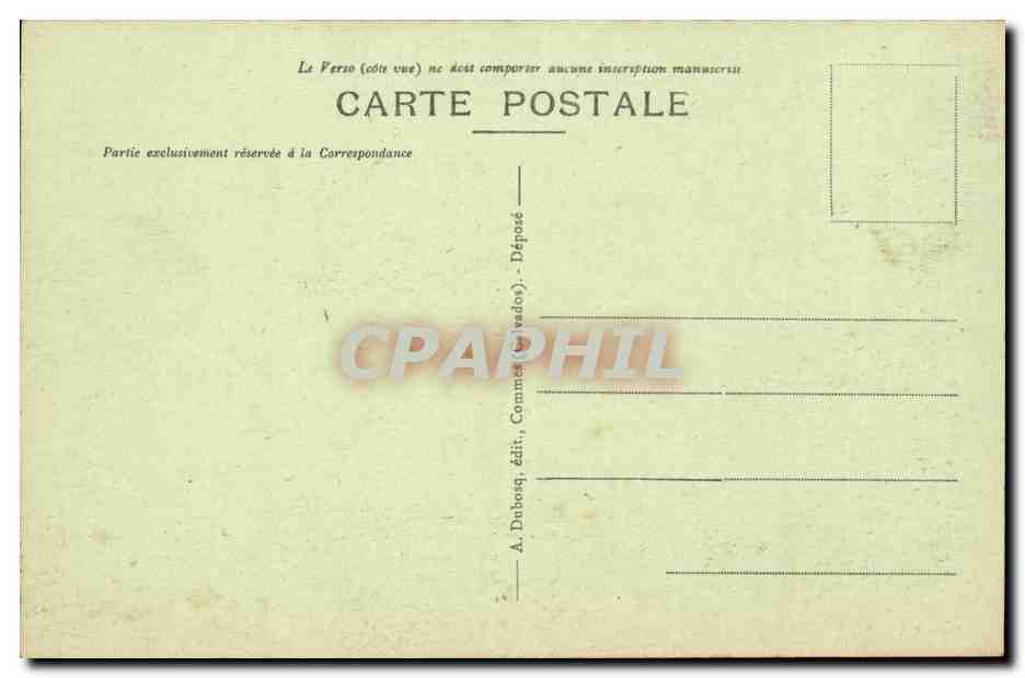 Vierville sur Mer CPA La percee Les trois pointes — Rückseite