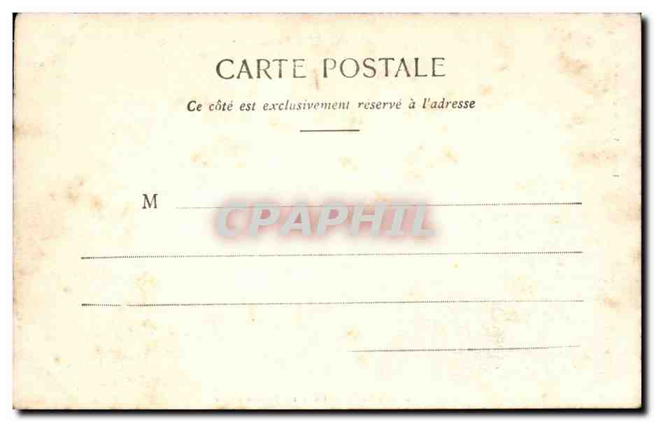 Le Chambon CPA Dent du marais Lac — Verso