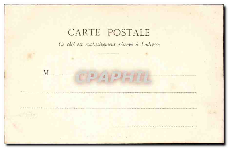 CPA Paysage du Mont Dore — Verso