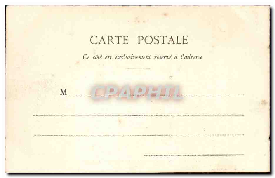 Castres CPA Vue generale sur le centre de la ville — Rückseite
