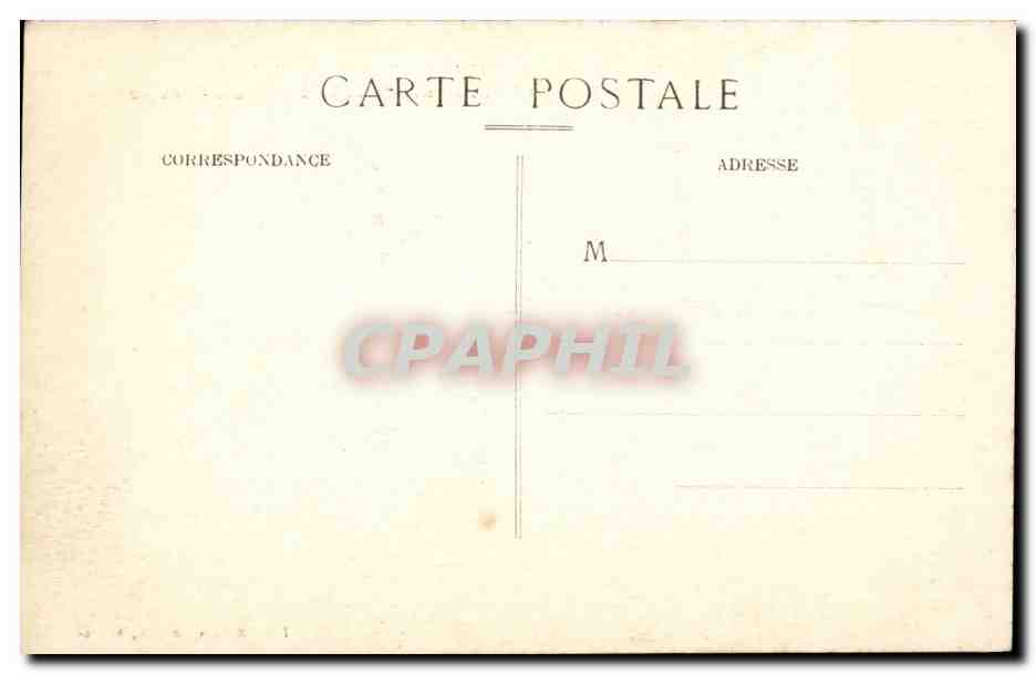Le Pont Bourbon et la Place du Gravier — L'Auvergne pittoresque — Gravier, 1032 — Verso