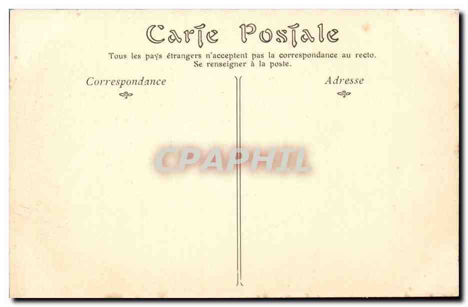 Pau CPA Interieur du chateau La salle des officiers — Verso