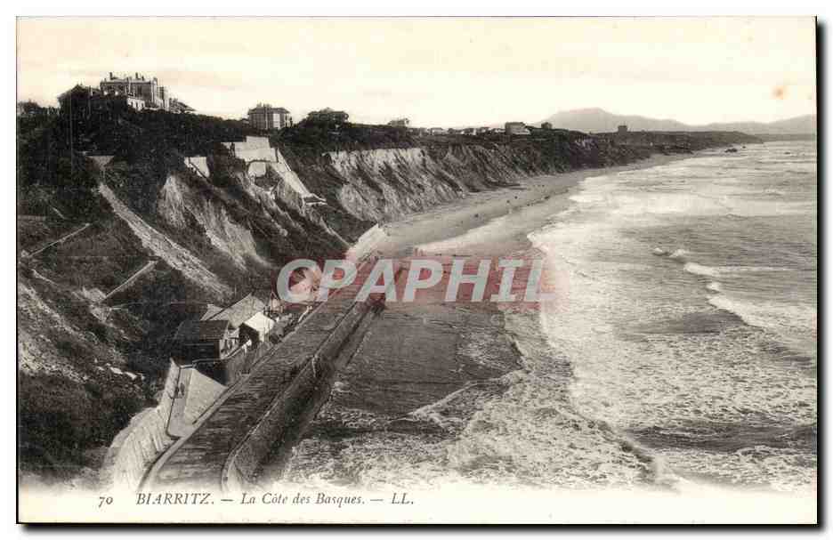 Biarritz CPA La cote des Basques