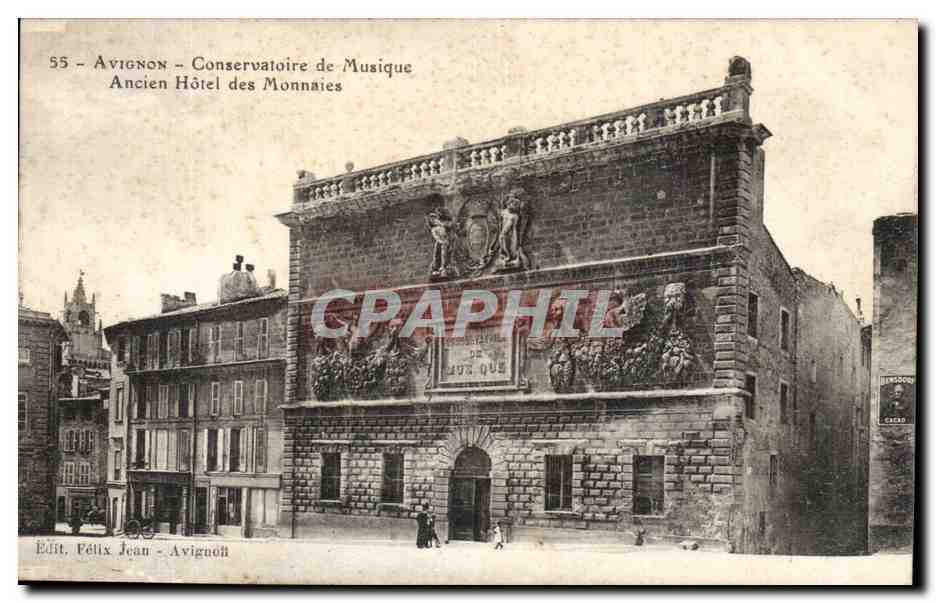 Avignon CPA Conservatoire de musique Ancien hotel des monnaies