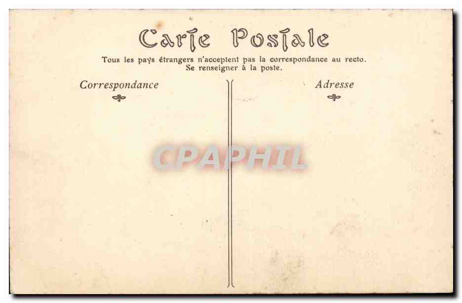 Artenay CPA Un souvenir du Nan — Back