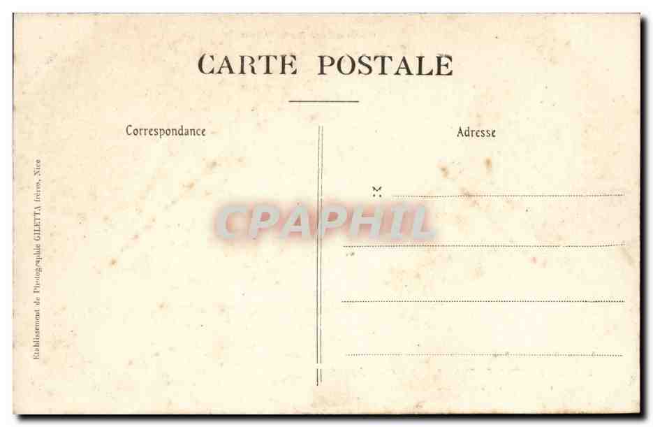 Saint Raphael CPA CAthedrale et le boulevard Saint Martin — Verso