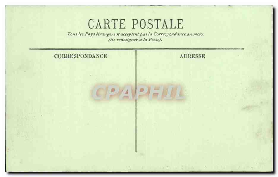 Saint Raphael CPA Allee au Touring Club — Verso