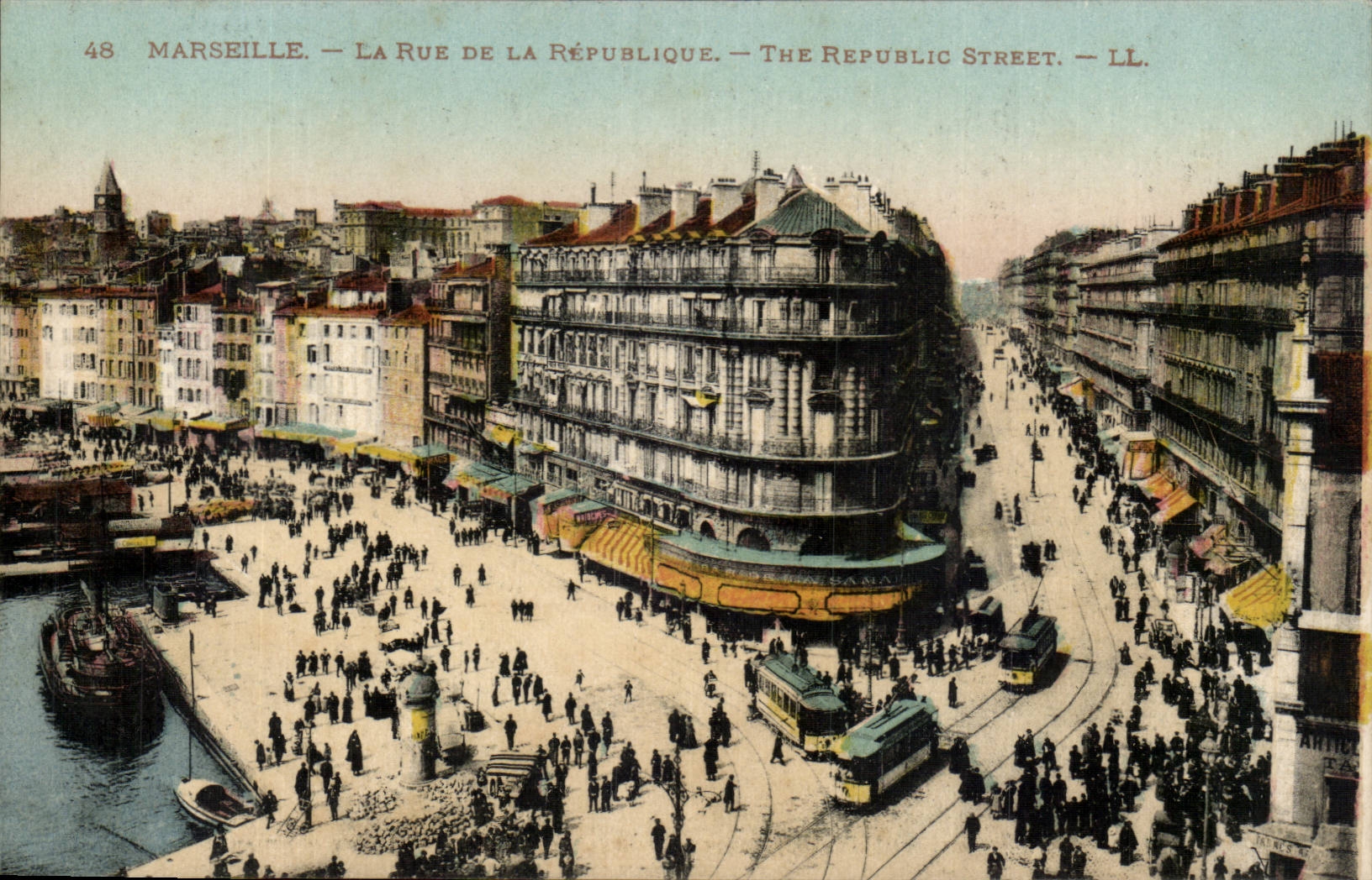 Marseille CPA Rue de la Republique 