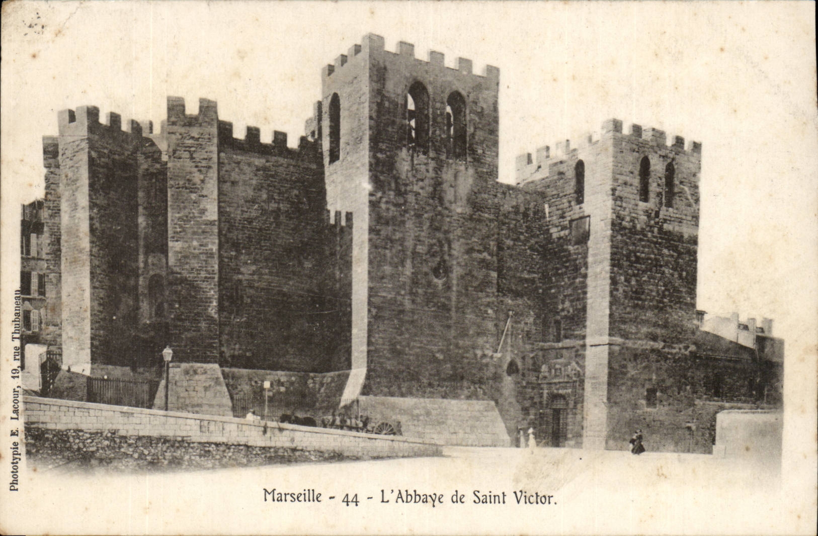 Marseille CPA Abbaye de Saint Victor