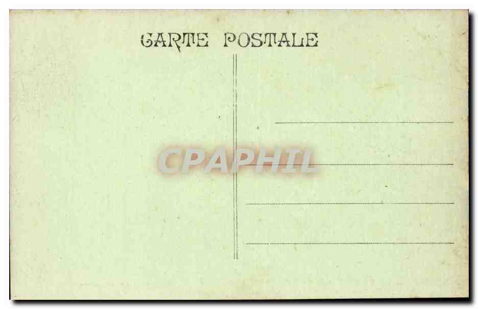 Marseille CPA Exposition coloniale 1922 Palais du Ministere des colonies — Verso