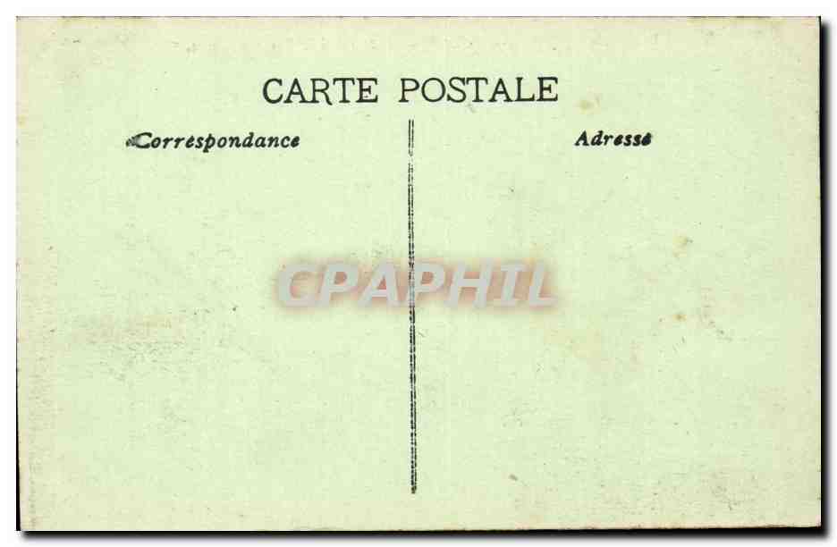 Marseille CPA Exposition coloniale 1922 Palais des Machines — Verso