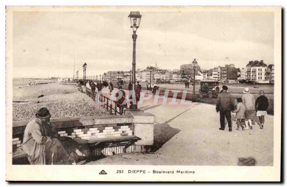 Dieppe CPA Boulevard Maritime