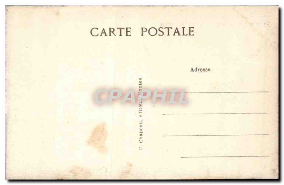Le Croisic - Le Belvedere du Mont Esprit prise de l'Avenue - CPA  — Rückseite