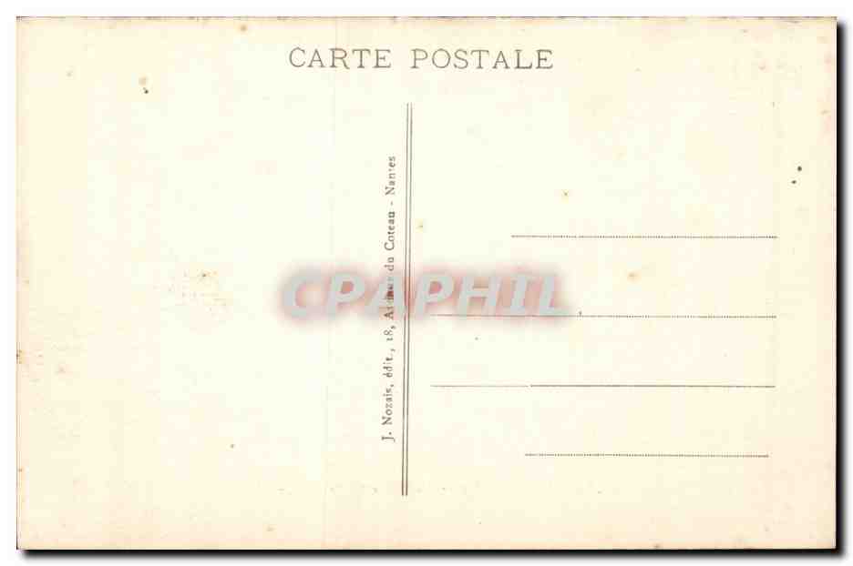 Pornichet - La Cote vers Ste Marguerite - CPA  — Rückseite